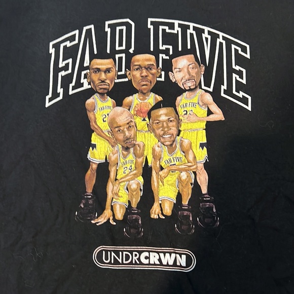 Undrcrwn Fab Five Men's T Size L - Picture 2 of 4